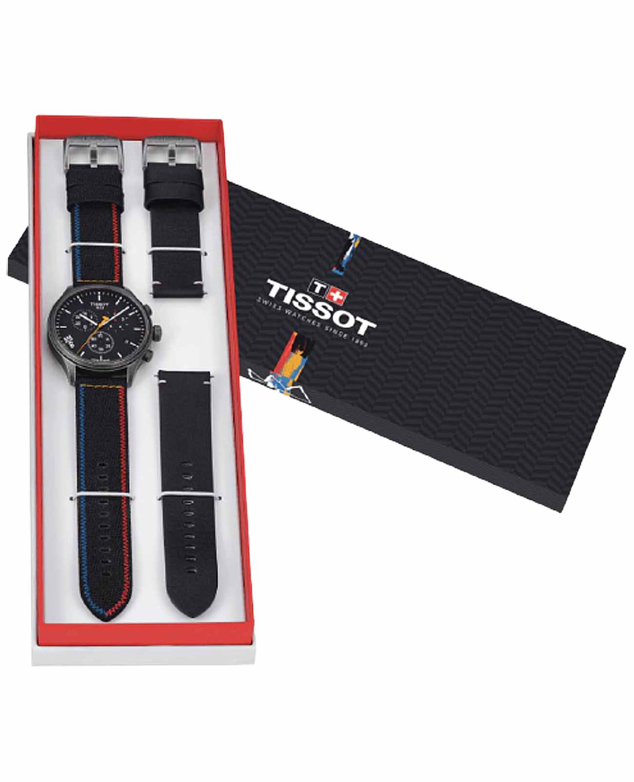 Tissot Tissot chrono XL Brooklyn nets T116.617.37.051.02 Chrono XL — детали корпуса и тканевый